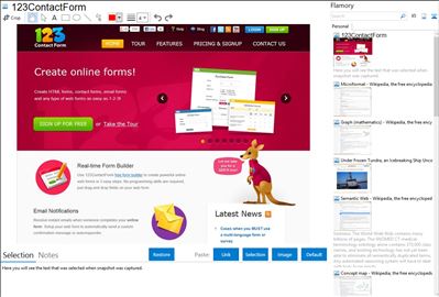 123ContactForm - Flamory bookmarks and screenshots