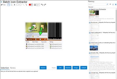 Batch Icon Extractor - Flamory bookmarks and screenshots