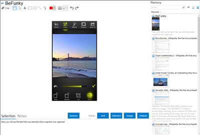 BeFunky - Flamory bookmarks and screenshots