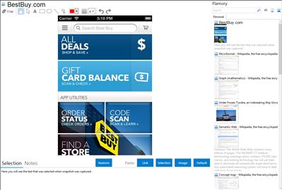 BestBuy.com - Flamory bookmarks and screenshots