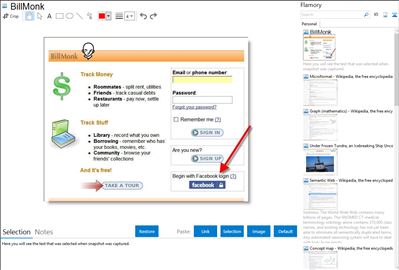 BillMonk - Flamory bookmarks and screenshots