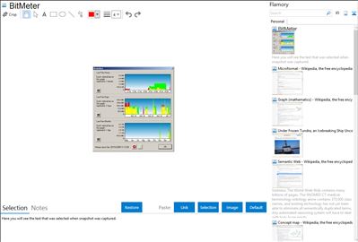 BitMeter - Flamory bookmarks and screenshots