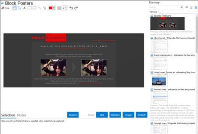 Block Posters - Flamory bookmarks and screenshots
