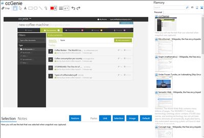 ccGenie - Flamory bookmarks and screenshots