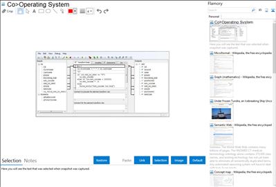 Co>Operating System - Flamory bookmarks and screenshots