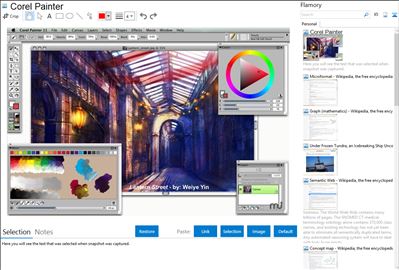 Corel Painter - Flamory bookmarks and screenshots