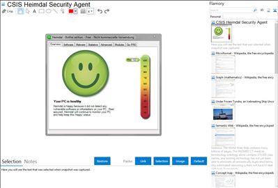 CSIS Heimdal Security Agent - Flamory bookmarks and screenshots