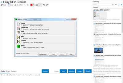Easy SFV Creator - Flamory bookmarks and screenshots