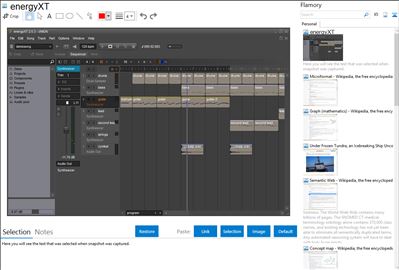energyXT - Flamory bookmarks and screenshots