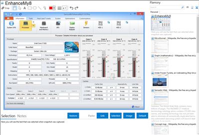 EnhanceMy8 - Flamory bookmarks and screenshots