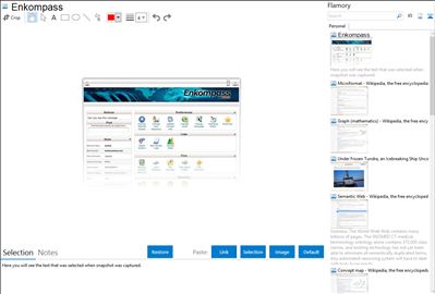 Enkompass - Flamory bookmarks and screenshots