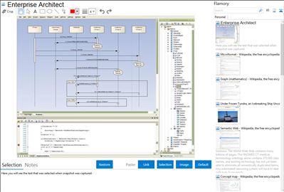 Enterprise Architect - Flamory bookmarks and screenshots