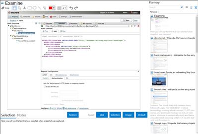 Examine - Flamory bookmarks and screenshots