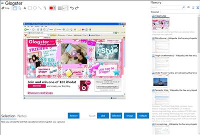 Glogster - Flamory bookmarks and screenshots