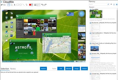 CloudMe - Flamory bookmarks and screenshots