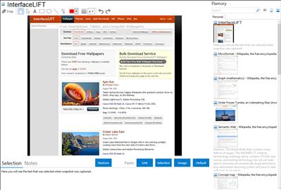 InterfaceLIFT - Flamory bookmarks and screenshots