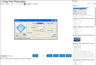 iCopy Free Photocopier - Flamory bookmarks and screenshots