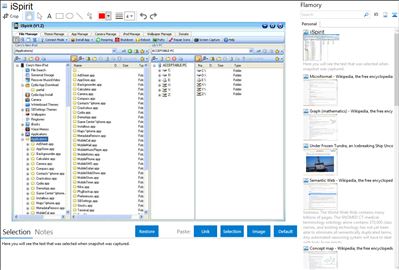 iSpirit - Flamory bookmarks and screenshots