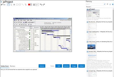 jxProject - Flamory bookmarks and screenshots