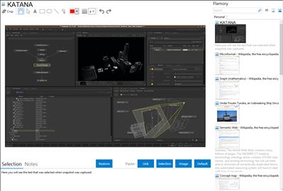 KATANA - Flamory bookmarks and screenshots