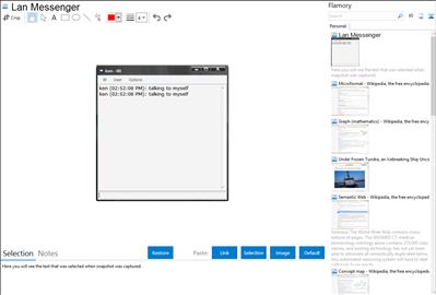 Lan Messenger - Flamory bookmarks and screenshots