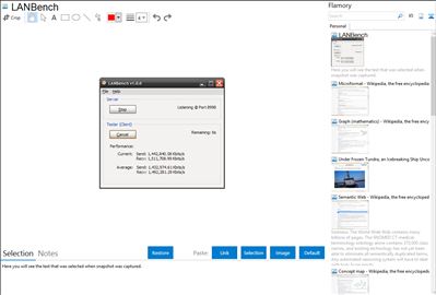 LANBench - Flamory bookmarks and screenshots