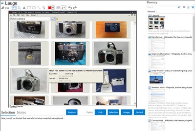 Lauge - Flamory bookmarks and screenshots