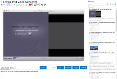 Leawo iPad Video Converter - Flamory bookmarks and screenshots
