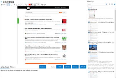 LikeHack - Flamory bookmarks and screenshots