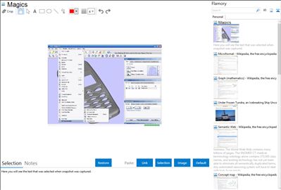 Magics - Flamory bookmarks and screenshots