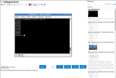 makepasswd - Flamory bookmarks and screenshots