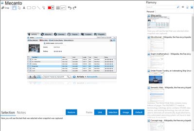 Mecanto - Flamory bookmarks and screenshots