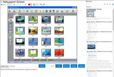 Netsupport School - Flamory bookmarks and screenshots
