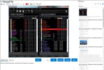 NexusFile - Flamory bookmarks and screenshots