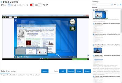 PSD Viewer - Flamory bookmarks and screenshots
