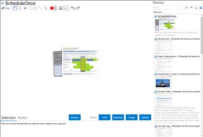 ScheduleOnce - Flamory bookmarks and screenshots
