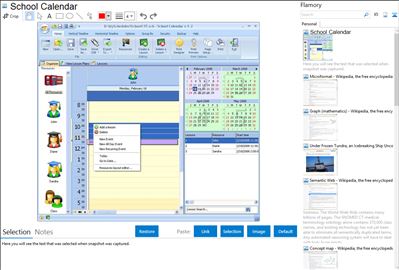 School Calendar - Flamory bookmarks and screenshots