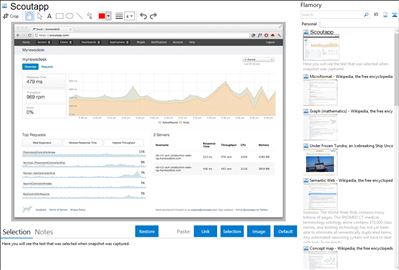 Scoutapp - Flamory bookmarks and screenshots