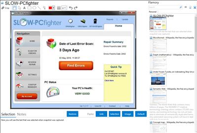 SLOW-PCfighter - Flamory bookmarks and screenshots