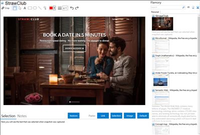 StrawClub - Flamory bookmarks and screenshots