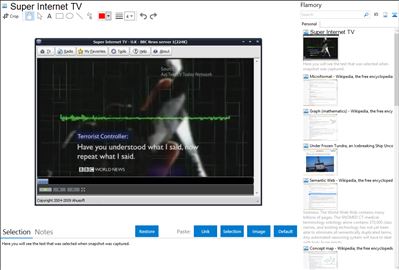 Super Internet TV - Flamory bookmarks and screenshots