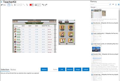 TeacherKit - Flamory bookmarks and screenshots