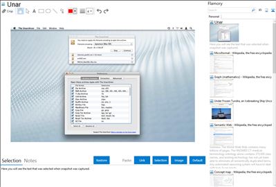 Unar - Flamory bookmarks and screenshots
