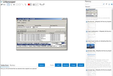 Urlsnooper - Flamory bookmarks and screenshots