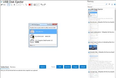 USB Disk Ejector - Flamory bookmarks and screenshots