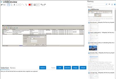 USBDeview - Flamory bookmarks and screenshots