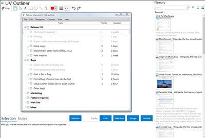 UV Outliner - Flamory bookmarks and screenshots