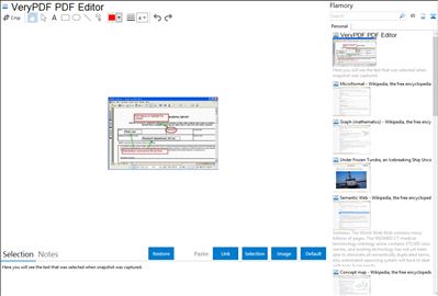 VeryPDF PDF Editor - Flamory bookmarks and screenshots