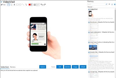 VideoVisit - Flamory bookmarks and screenshots