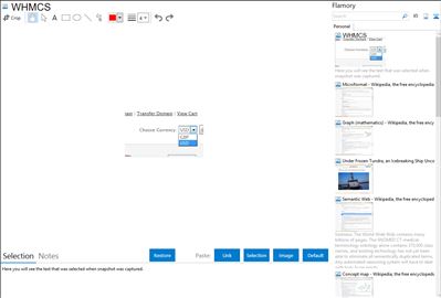 WHMCS - Flamory bookmarks and screenshots